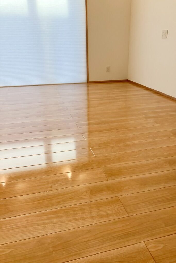 コーティングされた床