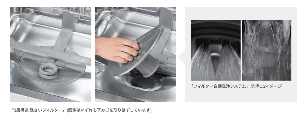 一条工務店フロントオープン食洗機